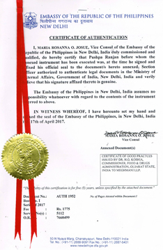 Agreement Attestation for Philippines in Guntur, Agreement Legalization for Philippines , Birth Certificate Attestation for Philippines in Guntur, Birth Certificate legalization for Philippines in Guntur, Board of Resolution Attestation for Philippines in Guntur, certificate Attestation agent for Philippines in Guntur, Certificate of Origin Attestation for Philippines in Guntur, Certificate of Origin Legalization for Philippines in Guntur, Commercial Document Attestation for Philippines in Guntur, Commercial Document Legalization for Philippines in Guntur, Degree certificate Attestation for Philippines in Guntur, Degree Certificate legalization for Philippines in Guntur, Birth certificate Attestation for Philippines , Diploma Certificate Attestation for Philippines in Guntur, Engineering Certificate Attestation for Philippines , Experience Certificate Attestation for Philippines in Guntur, Export documents Attestation for Philippines in Guntur, Export documents Legalization for Philippines in Guntur, Free Sale Certificate Attestation for Philippines in Guntur, GMP Certificate Attestation for Philippines in Guntur, HSC Certificate Attestation for Philippines in Guntur, Invoice Attestation for Philippines in Guntur, Invoice Legalization for Philippines in Guntur, marriage certificate Attestation for Philippines , Marriage Certificate Attestation for Philippines in Guntur, Guntur issued Marriage Certificate legalization for Philippines , Medical Certificate Attestation for Philippines , NOC Affidavit Attestation for Philippines in Guntur, Packing List Attestation for Philippines in Guntur, Packing List Legalization for Philippines in Guntur, PCC Attestation for Philippines in Guntur, POA Attestation for Philippines in Guntur, Police Clearance Certificate Attestation for Philippines in Guntur, Power of Attorney Attestation for Philippines in Guntur, Registration Certificate Attestation for Philippines in Guntur, SSC certificate Attestation for Philippines in Guntur, Transfer Certificate Attestation for Philippines