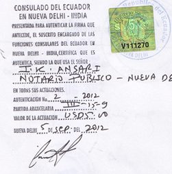 Agreement Attestation for Ecuador in Nandyal, Agreement Legalization for Ecuador , Birth Certificate Attestation for Ecuador in Nandyal, Birth Certificate legalization for Ecuador in Nandyal, Board of Resolution Attestation for Ecuador in Nandyal, certificate Attestation agent for Ecuador in Nandyal, Certificate of Origin Attestation for Ecuador in Nandyal, Certificate of Origin Legalization for Ecuador in Nandyal, Commercial Document Attestation for Ecuador in Nandyal, Commercial Document Legalization for Ecuador in Nandyal, Degree certificate Attestation for Ecuador in Nandyal, Degree Certificate legalization for Ecuador in Nandyal, Birth certificate Attestation for Ecuador , Diploma Certificate Attestation for Ecuador in Nandyal, Engineering Certificate Attestation for Ecuador , Experience Certificate Attestation for Ecuador in Nandyal, Export documents Attestation for Ecuador in Nandyal, Export documents Legalization for Ecuador in Nandyal, Free Sale Certificate Attestation for Ecuador in Nandyal, GMP Certificate Attestation for Ecuador in Nandyal, HSC Certificate Attestation for Ecuador in Nandyal, Invoice Attestation for Ecuador in Nandyal, Invoice Legalization for Ecuador in Nandyal, marriage certificate Attestation for Ecuador , Marriage Certificate Attestation for Ecuador in Nandyal, Nandyal issued Marriage Certificate legalization for Ecuador , Medical Certificate Attestation for Ecuador , NOC Affidavit Attestation for Ecuador in Nandyal, Packing List Attestation for Ecuador in Nandyal, Packing List Legalization for Ecuador in Nandyal, PCC Attestation for Ecuador in Nandyal, POA Attestation for Ecuador in Nandyal, Police Clearance Certificate Attestation for Ecuador in Nandyal, Power of Attorney Attestation for Ecuador in Nandyal, Registration Certificate Attestation for Ecuador in Nandyal, SSC certificate Attestation for Ecuador in Nandyal, Transfer Certificate Attestation for Ecuador