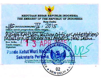 Agreement Attestation for Indonesia in Godavari, Agreement Legalization for Indonesia , Birth Certificate Attestation for Indonesia in Godavari, Birth Certificate legalization for Indonesia in Godavari, Board of Resolution Attestation for Indonesia in Godavari, certificate Attestation agent for Indonesia in Godavari, Certificate of Origin Attestation for Indonesia in Godavari, Certificate of Origin Legalization for Indonesia in Godavari, Commercial Document Attestation for Indonesia in Godavari, Commercial Document Legalization for Indonesia in Godavari, Degree certificate Attestation for Indonesia in Godavari, Degree Certificate legalization for Indonesia in Godavari, Birth certificate Attestation for Indonesia , Diploma Certificate Attestation for Indonesia in Godavari, Engineering Certificate Attestation for Indonesia , Experience Certificate Attestation for Indonesia in Godavari, Export documents Attestation for Indonesia in Godavari, Export documents Legalization for Indonesia in Godavari, Free Sale Certificate Attestation for Indonesia in Godavari, GMP Certificate Attestation for Indonesia in Godavari, HSC Certificate Attestation for Indonesia in Godavari, Invoice Attestation for Indonesia in Godavari, Invoice Legalization for Indonesia in Godavari, marriage certificate Attestation for Indonesia , Marriage Certificate Attestation for Indonesia in Godavari, Godavari issued Marriage Certificate legalization for Indonesia , Medical Certificate Attestation for Indonesia , NOC Affidavit Attestation for Indonesia in Godavari, Packing List Attestation for Indonesia in Godavari, Packing List Legalization for Indonesia in Godavari, PCC Attestation for Indonesia in Godavari, POA Attestation for Indonesia in Godavari, Police Clearance Certificate Attestation for Indonesia in Godavari, Power of Attorney Attestation for Indonesia in Godavari, Registration Certificate Attestation for Indonesia in Godavari, SSC certificate Attestation for Indonesia in Godavari, Transfer Certificate Attestation for Indonesia