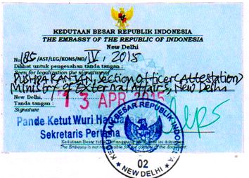 Agreement Attestation for Indonesia in Ongole, Agreement Legalization for Indonesia , Birth Certificate Attestation for Indonesia in Ongole, Birth Certificate legalization for Indonesia in Ongole, Board of Resolution Attestation for Indonesia in Ongole, certificate Attestation agent for Indonesia in Ongole, Certificate of Origin Attestation for Indonesia in Ongole, Certificate of Origin Legalization for Indonesia in Ongole, Commercial Document Attestation for Indonesia in Ongole, Commercial Document Legalization for Indonesia in Ongole, Degree certificate Attestation for Indonesia in Ongole, Degree Certificate legalization for Indonesia in Ongole, Birth certificate Attestation for Indonesia , Diploma Certificate Attestation for Indonesia in Ongole, Engineering Certificate Attestation for Indonesia , Experience Certificate Attestation for Indonesia in Ongole, Export documents Attestation for Indonesia in Ongole, Export documents Legalization for Indonesia in Ongole, Free Sale Certificate Attestation for Indonesia in Ongole, GMP Certificate Attestation for Indonesia in Ongole, HSC Certificate Attestation for Indonesia in Ongole, Invoice Attestation for Indonesia in Ongole, Invoice Legalization for Indonesia in Ongole, marriage certificate Attestation for Indonesia , Marriage Certificate Attestation for Indonesia in Ongole, Ongole issued Marriage Certificate legalization for Indonesia , Medical Certificate Attestation for Indonesia , NOC Affidavit Attestation for Indonesia in Ongole, Packing List Attestation for Indonesia in Ongole, Packing List Legalization for Indonesia in Ongole, PCC Attestation for Indonesia in Ongole, POA Attestation for Indonesia in Ongole, Police Clearance Certificate Attestation for Indonesia in Ongole, Power of Attorney Attestation for Indonesia in Ongole, Registration Certificate Attestation for Indonesia in Ongole, SSC certificate Attestation for Indonesia in Ongole, Transfer Certificate Attestation for Indonesia